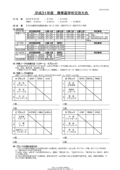 【今年もやります】草加市スポ少戦力分析【テキトーなので異論は受けません！！】